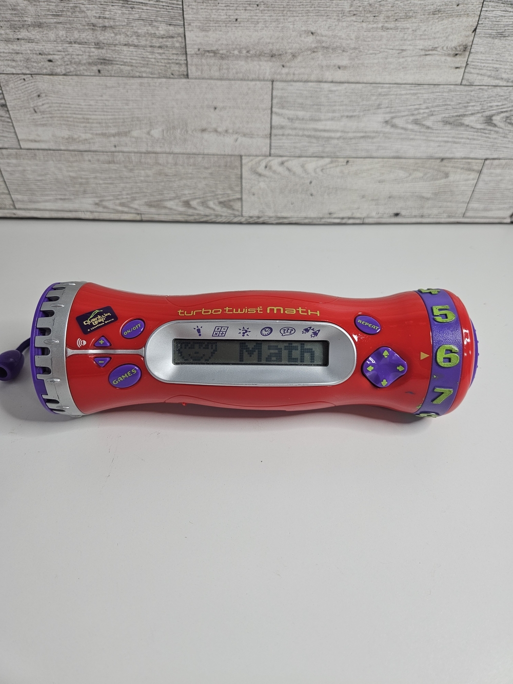 Turbo Twist Math Handheld Learning Toy - Red (LeapFrog style)
